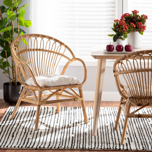 Wicker / Rattan Chairs You'll Love | Wayfair